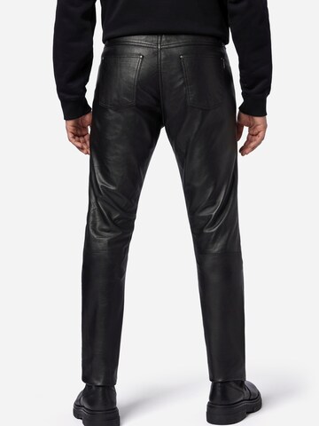 Coupe slim Pantalon RICANO en noir