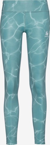 ODLO Skinny Leggings in Blue: front