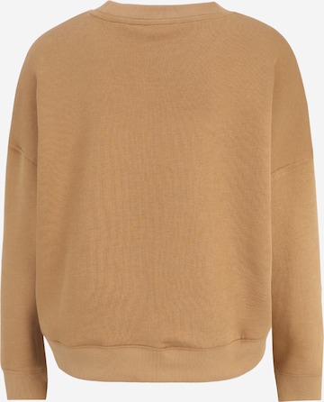 Vero Moda Petite Sweatshirt 'SELMA NELI' in Brown