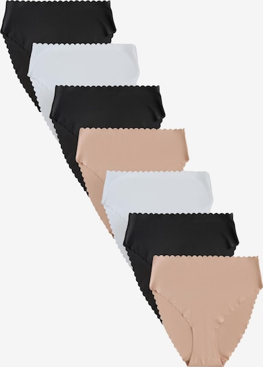 Next Alushousut koossa XS värissä beige / musta / valkoinen, Tuotenäkymä