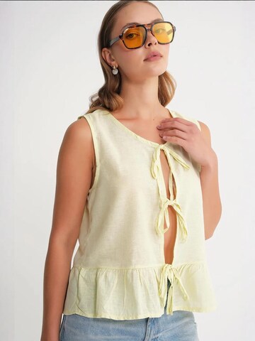 Chemisier MixRay en jaune