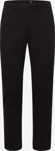 Pantalon chino 'Kaito' BOSS en noir : devant