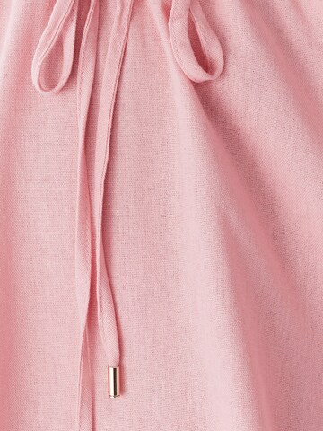 Robe-chemise 'DRIFT LINEN DRESS' BWLDR en rose