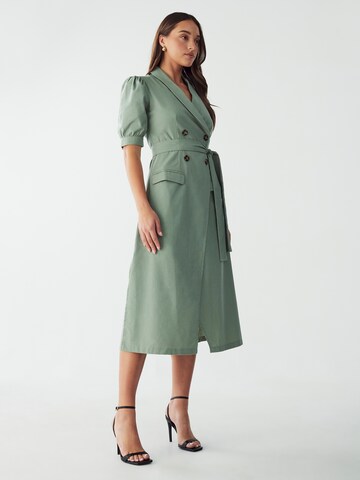 Willa Shirt dress 'ARIEL' in Green: front