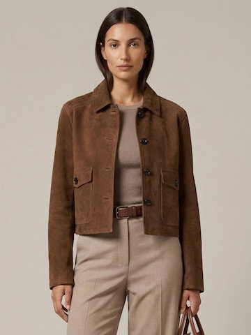 Veste mi-saison 'Bruna' RICANO en marron : devant