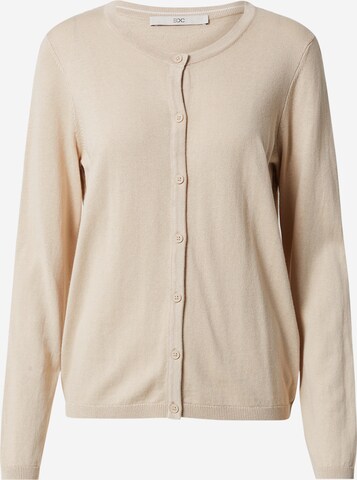 ESPRIT Knit Cardigan in Beige: front