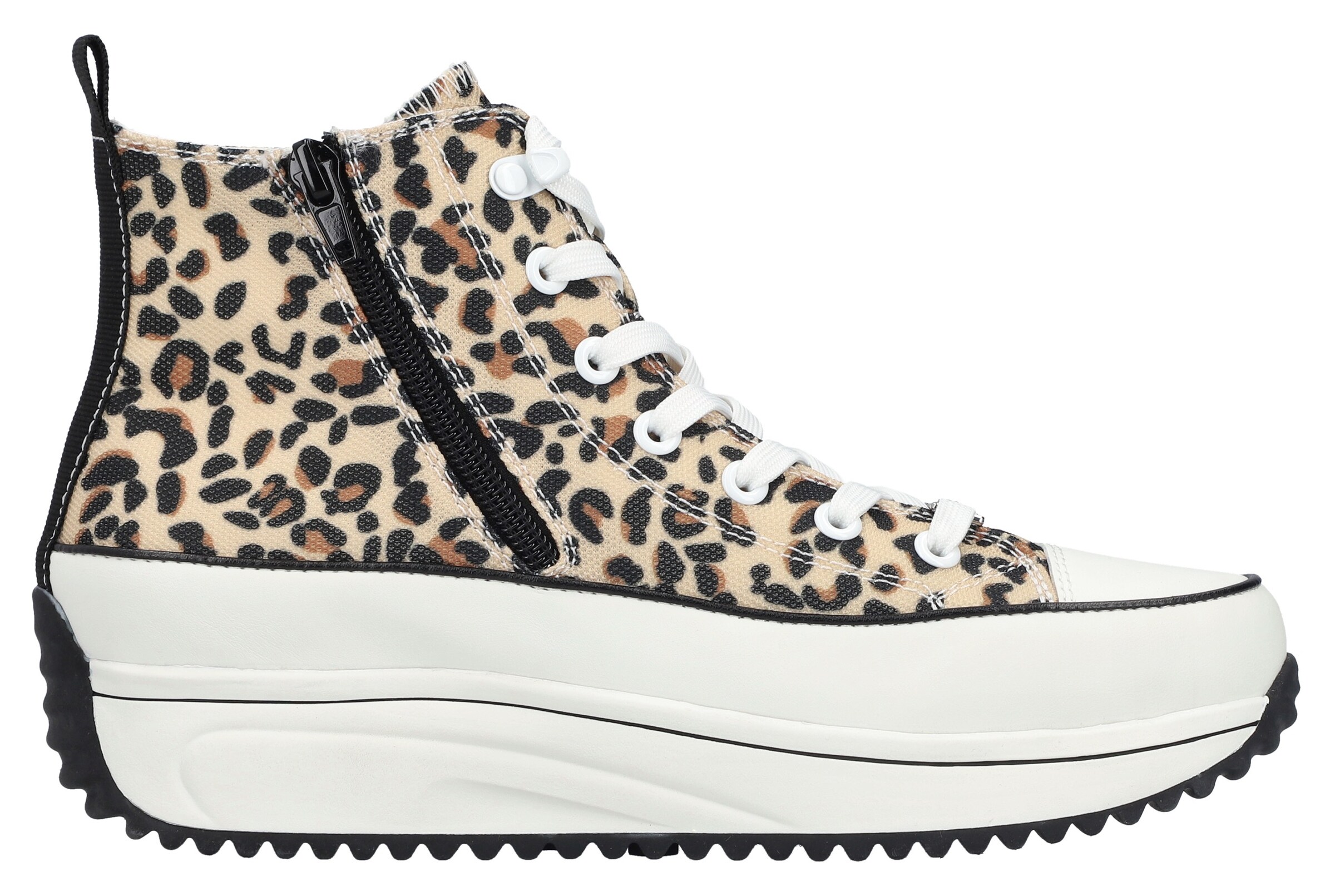 Baskets hautes Rieker en beige