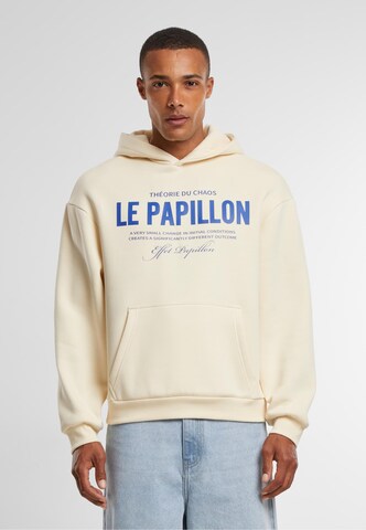 Sweat-shirt MT Upscale en beige : devant