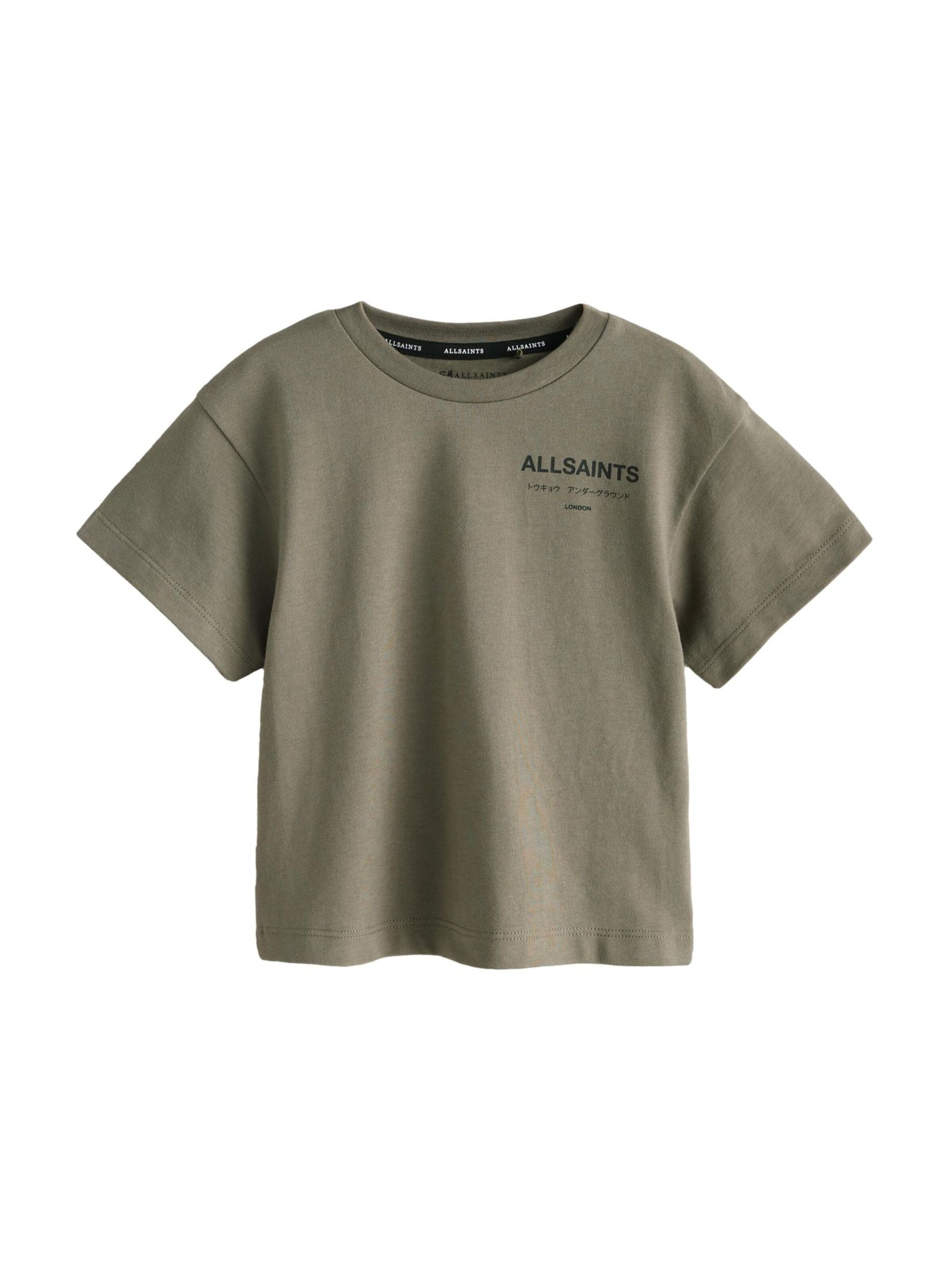 T-Shirt smALLSAINTS en vert : devant