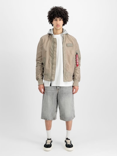 ALPHA INDUSTRIES Between-Season Jacket 'MA-1 TT' in Sand, Item view