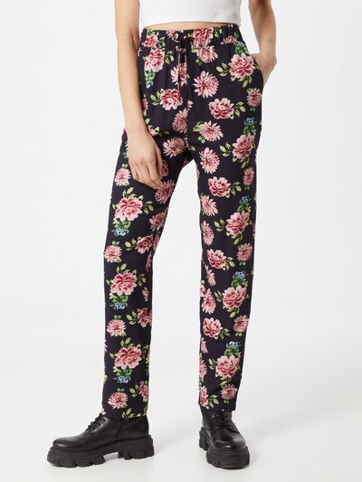 ABOUT YOU Hose 'Eleni' in navy / mischfarben, Modelansicht