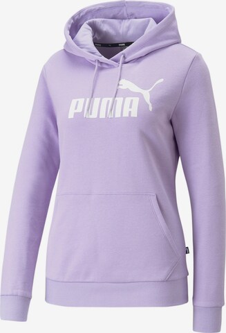 PUMA - Camiseta deportiva 'Essentials' en lila: frente