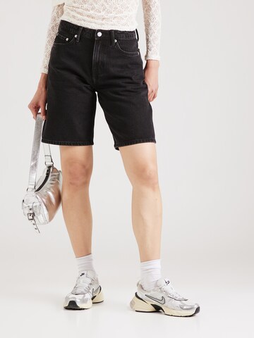 WEEKDAY Loosefit Shorts 'Monterey' in Schwarz: predná strana