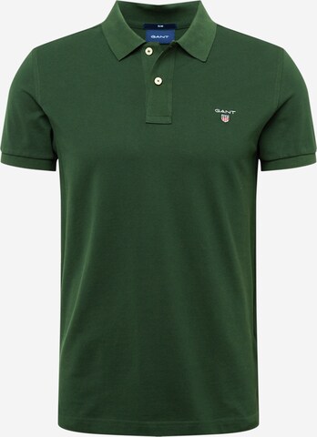 GANT - Camiseta en verde: frente