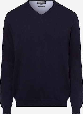 Pull-over Finshley & Harding en bleu : devant