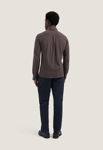 Slim fit Camicia 'Blaze' di Dstrezzed in marrone