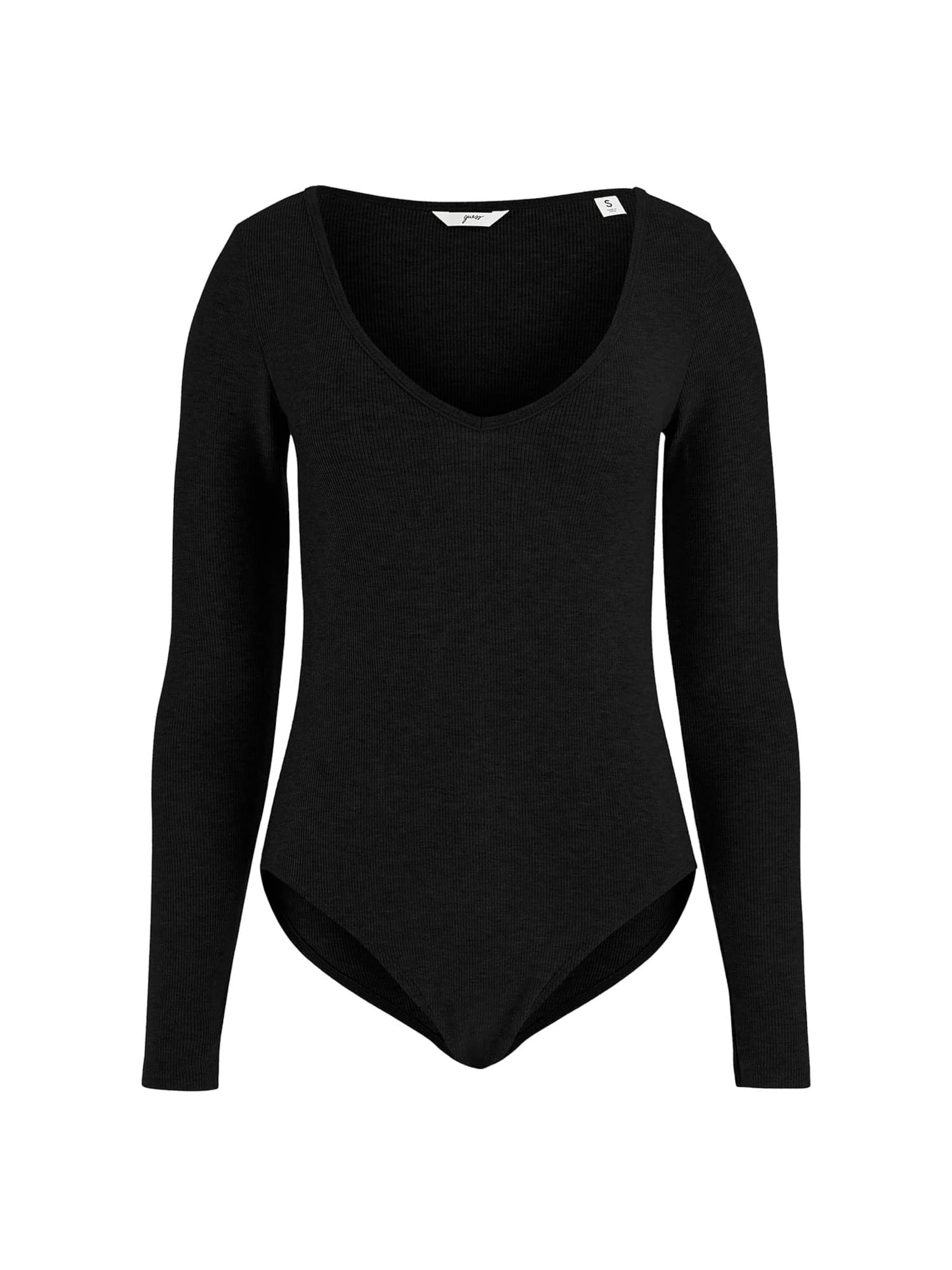 GUESS Bodysuit 'TESSA' in Black: front
