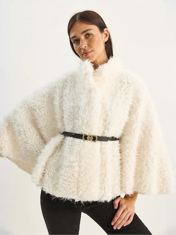 Veste mi-saison Bianco Lucci en blanc : devant