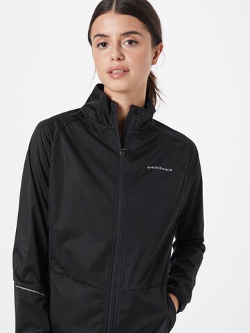 ENDURANCE Athletic Jacket 'Elving' in Black