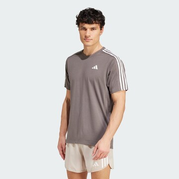 T-Shirt fonctionnel 'Own the Run' ADIDAS PERFORMANCE en gris