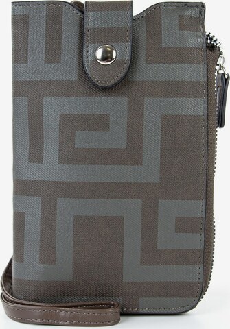 Emily & Noah Smartphone Case ' Ilona ' in Brown: front