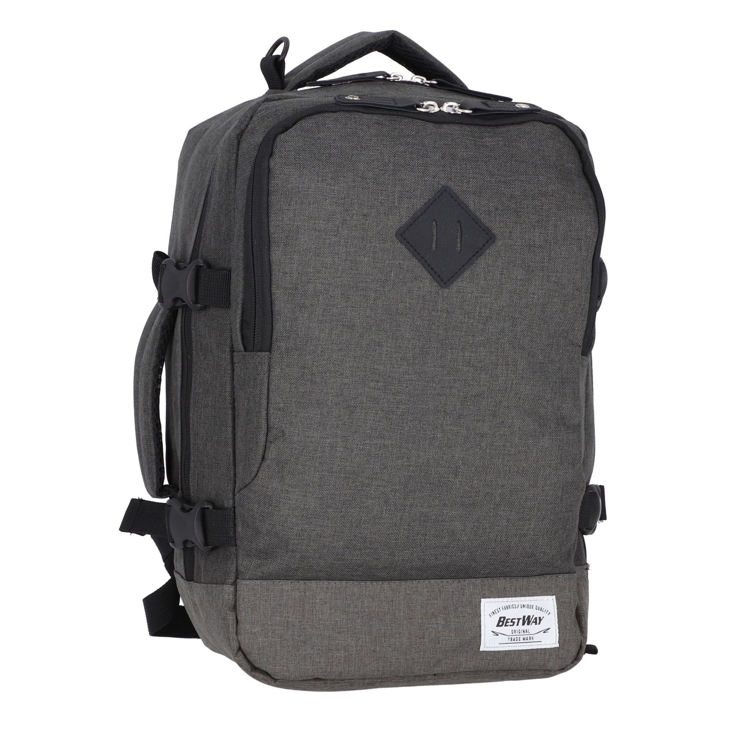 Worldpack Backpack 'Cabin' in Grey