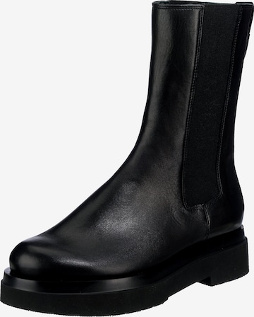 Högl Chelsea boots 'Steel' i svart: framsida