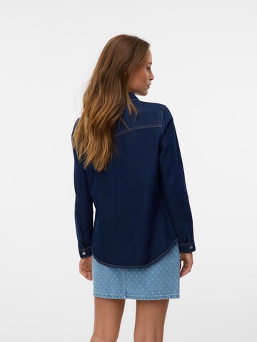 VERO MODA Blouse 'VMJennie' in Blue