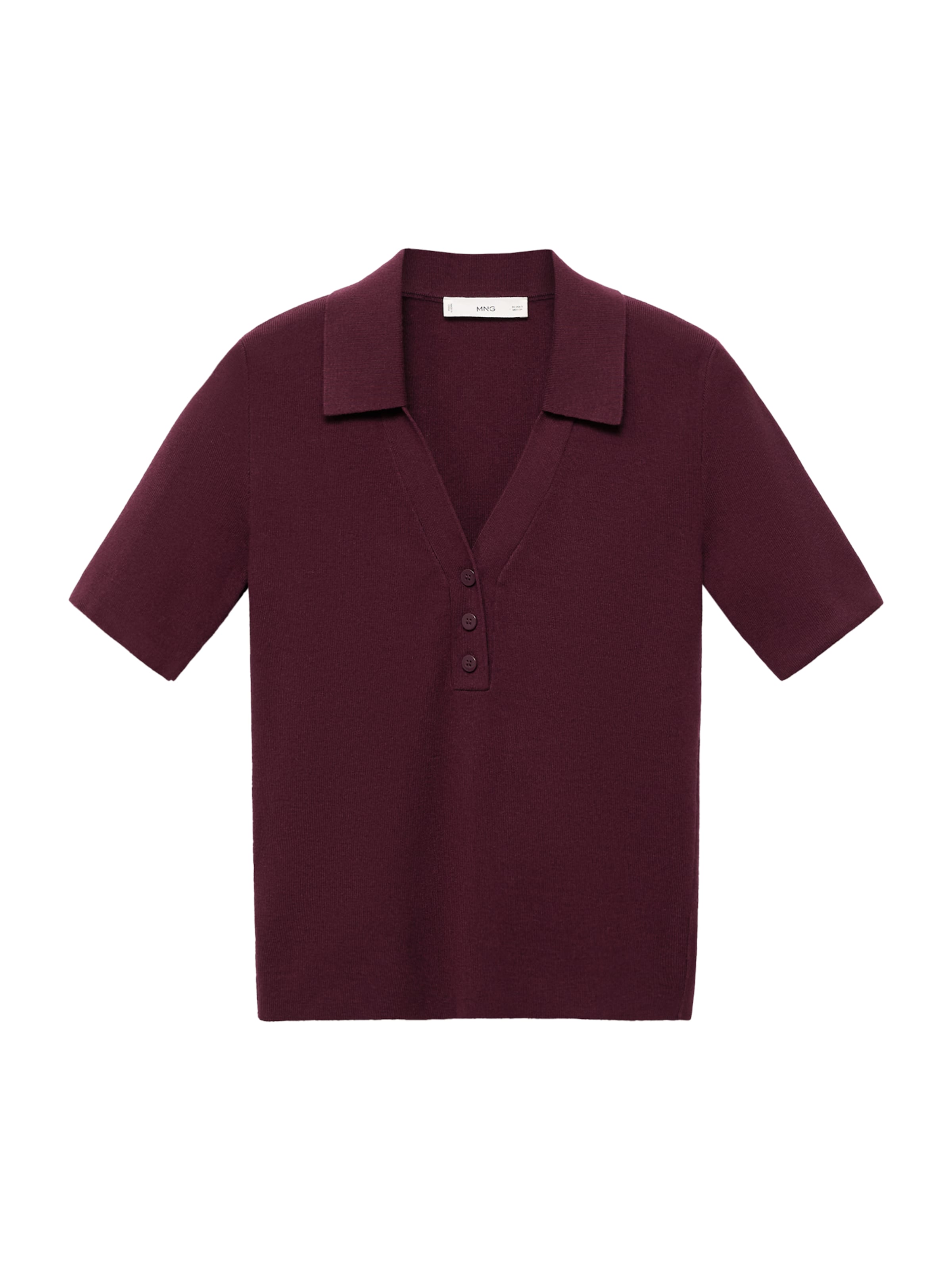 MANGO Sweater 'POLITA' in Red: front