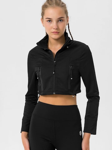 Veste de sport 'CHROME TACTICAL BOMBER' MOROTAI en noir : devant