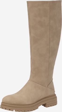 Bottes 'Smilla' ABOUT YOU en beige : devant