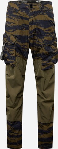 regular Pantaloni cargo di G-Star RAW in verde: frontale