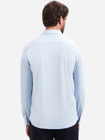 No Excess Regular fit Button Up Shirt 'Sedoc' in Blue