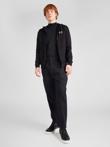 DENHAM Regular Pants 'FATIGUE' in Black