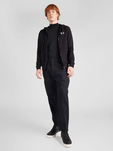 DENHAM Regular Trousers 'FATIGUE' in Black