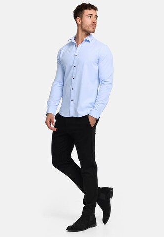 JEFF Regular fit Overhemd 'Earman' in Blauw