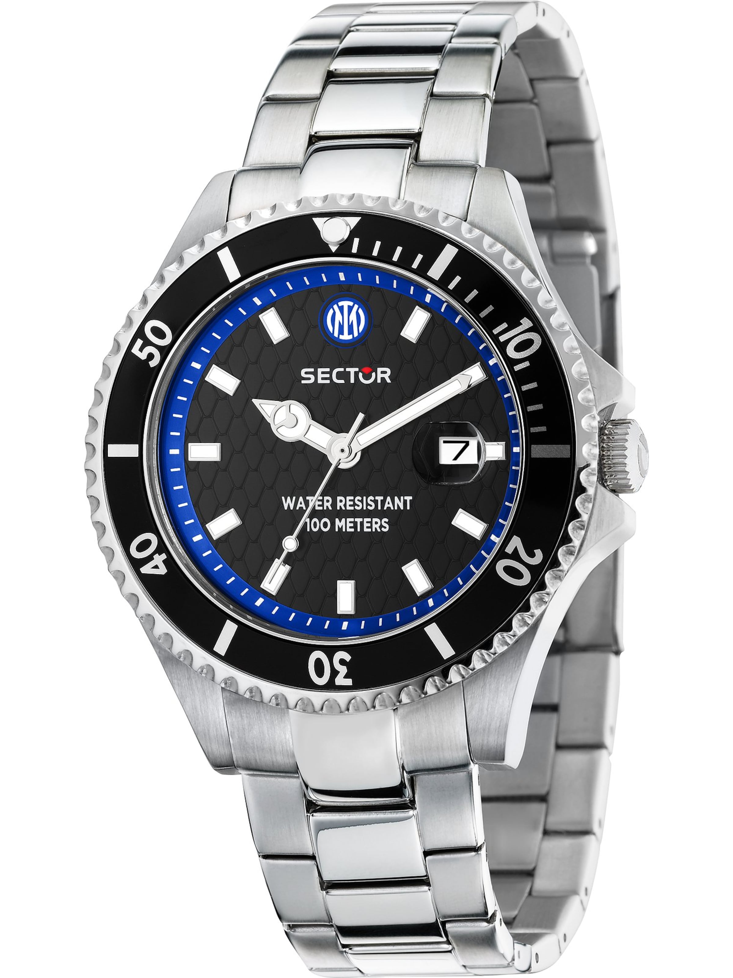 SECTOR Uhr in Blau: Vorderseite