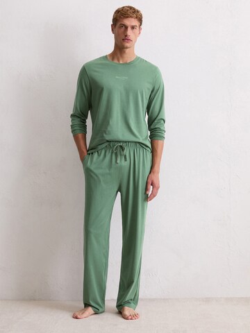 Marc O'Polo Pajama pants ' Mix N Match Cotton ' in Green: front