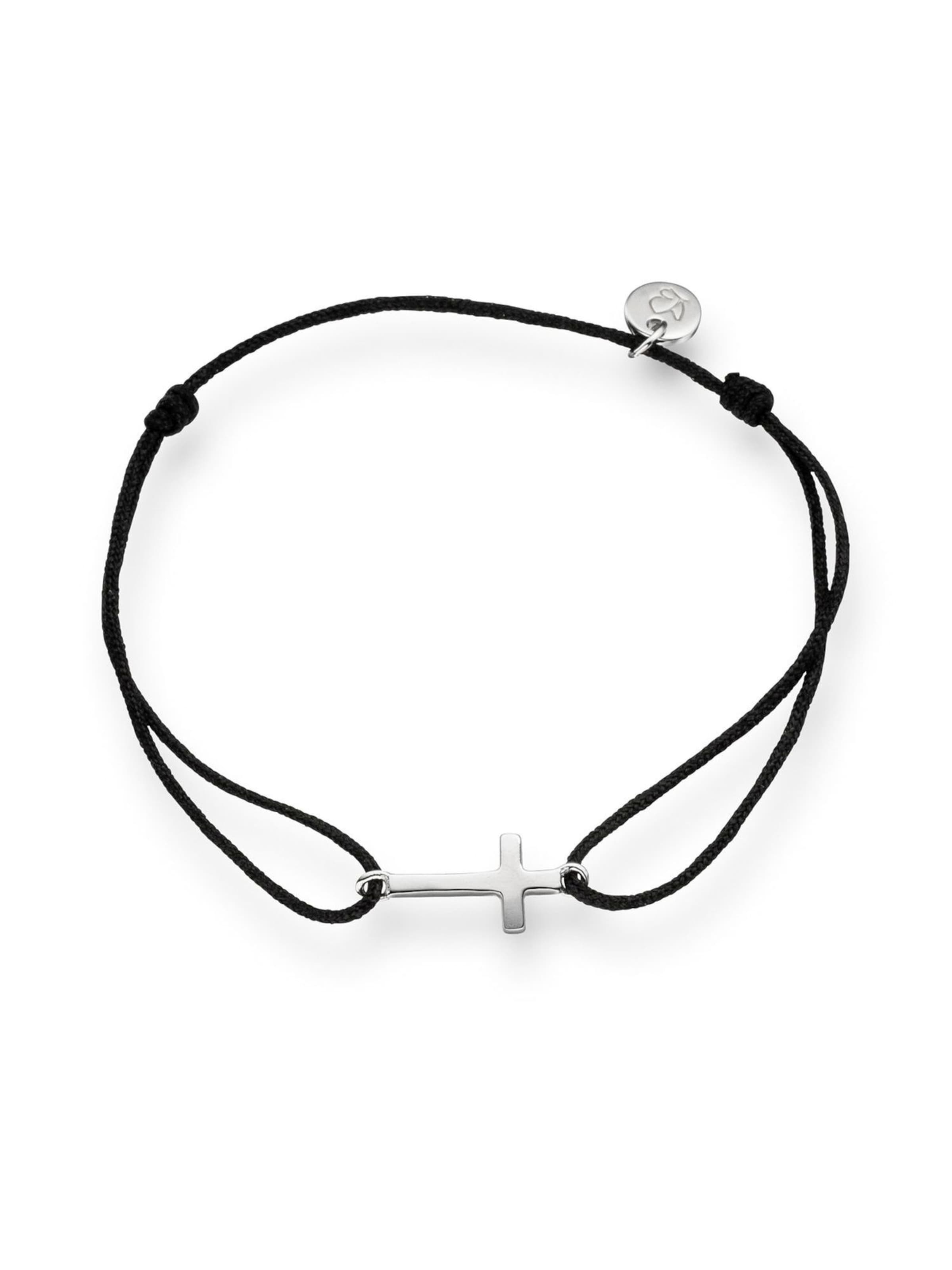 Glanzstücke München Armband in Zwart: voorkant