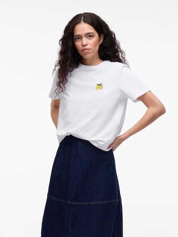VILA Shirt 'VINora' in Wit: voorkant