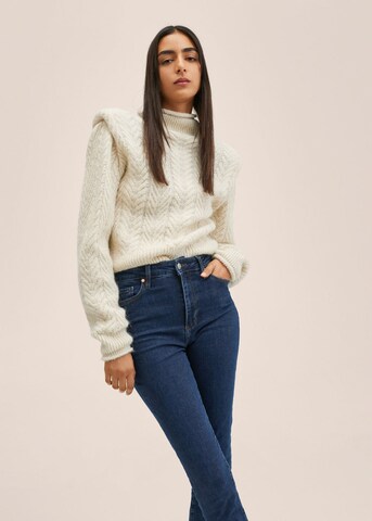 MANGO Skinny Jeans 'Anne' in Blau