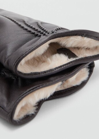 MANGO Handschuhe 'Hiedra' in Braun