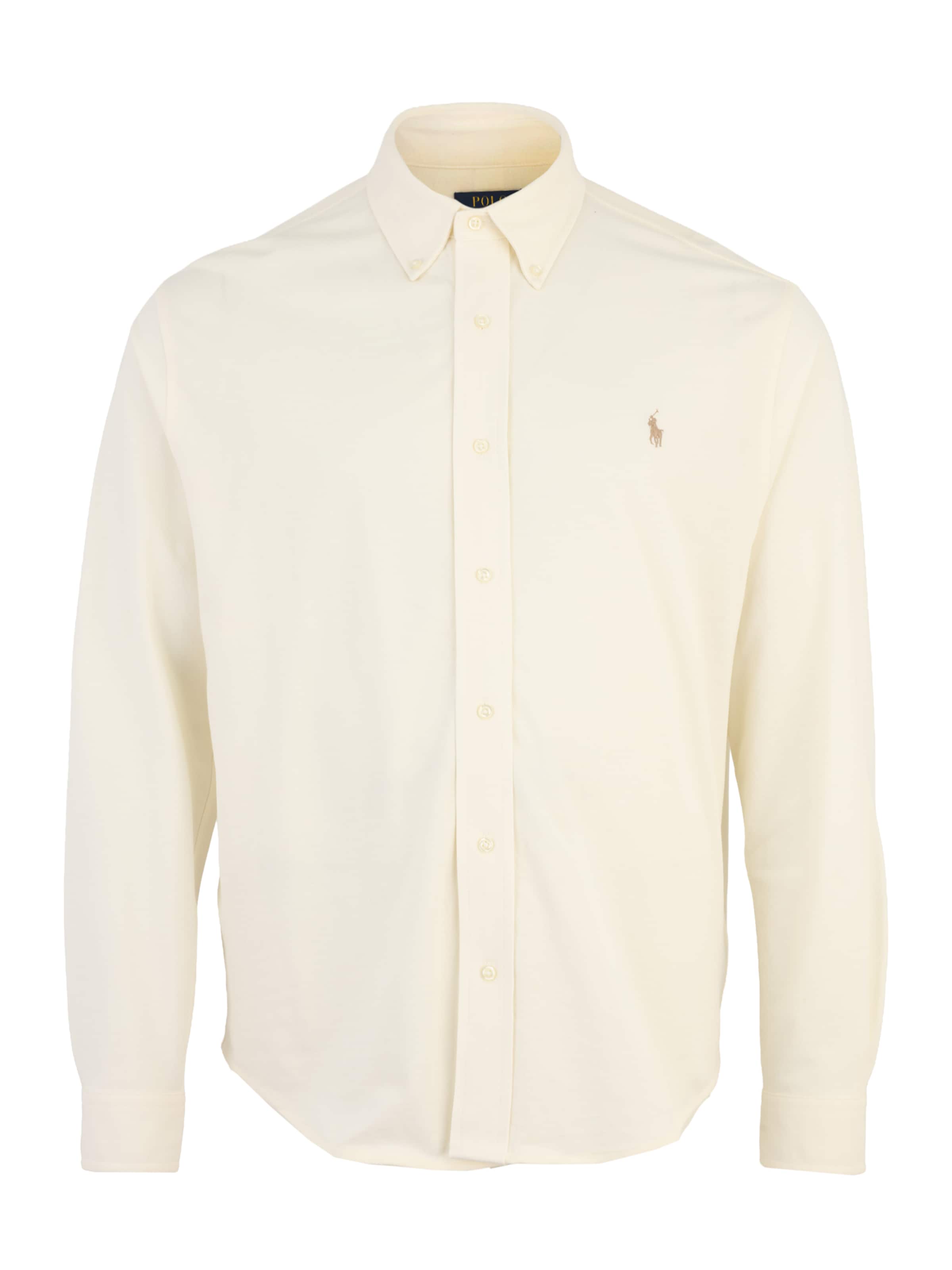 Coupe regular Chemise Polo Ralph Lauren Big & Tall en beige : devant
