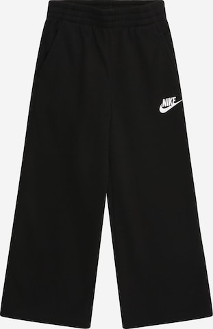 Nike Sportswear Hose 'CLB FLC' in Schwarz: Vorderseite