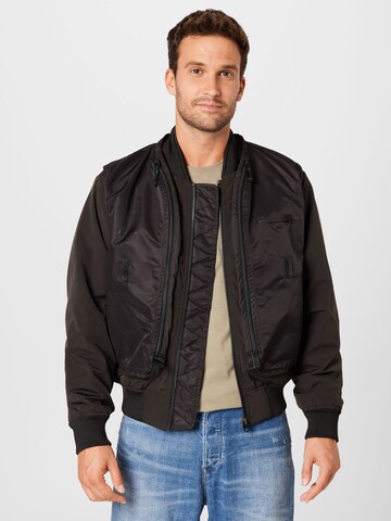 G-Star RAW Jacke in Schwarz: predná strana