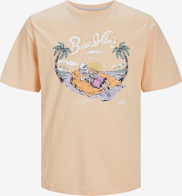 T-Shirt 'ZION' JACK & JONES en orange : devant