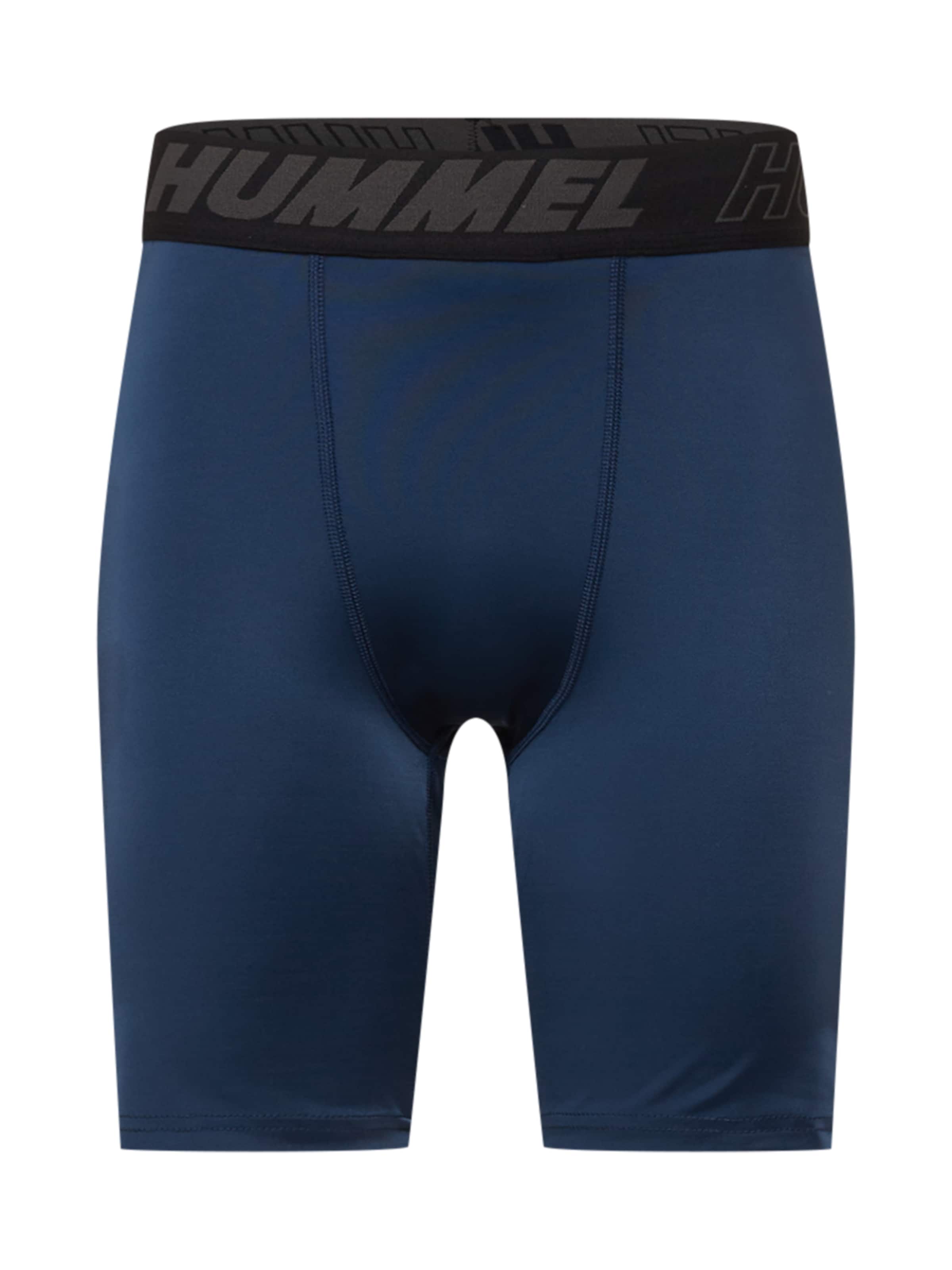 mėlyna Hummel Siauras Sportinės kelnės 'Topaz': priekis