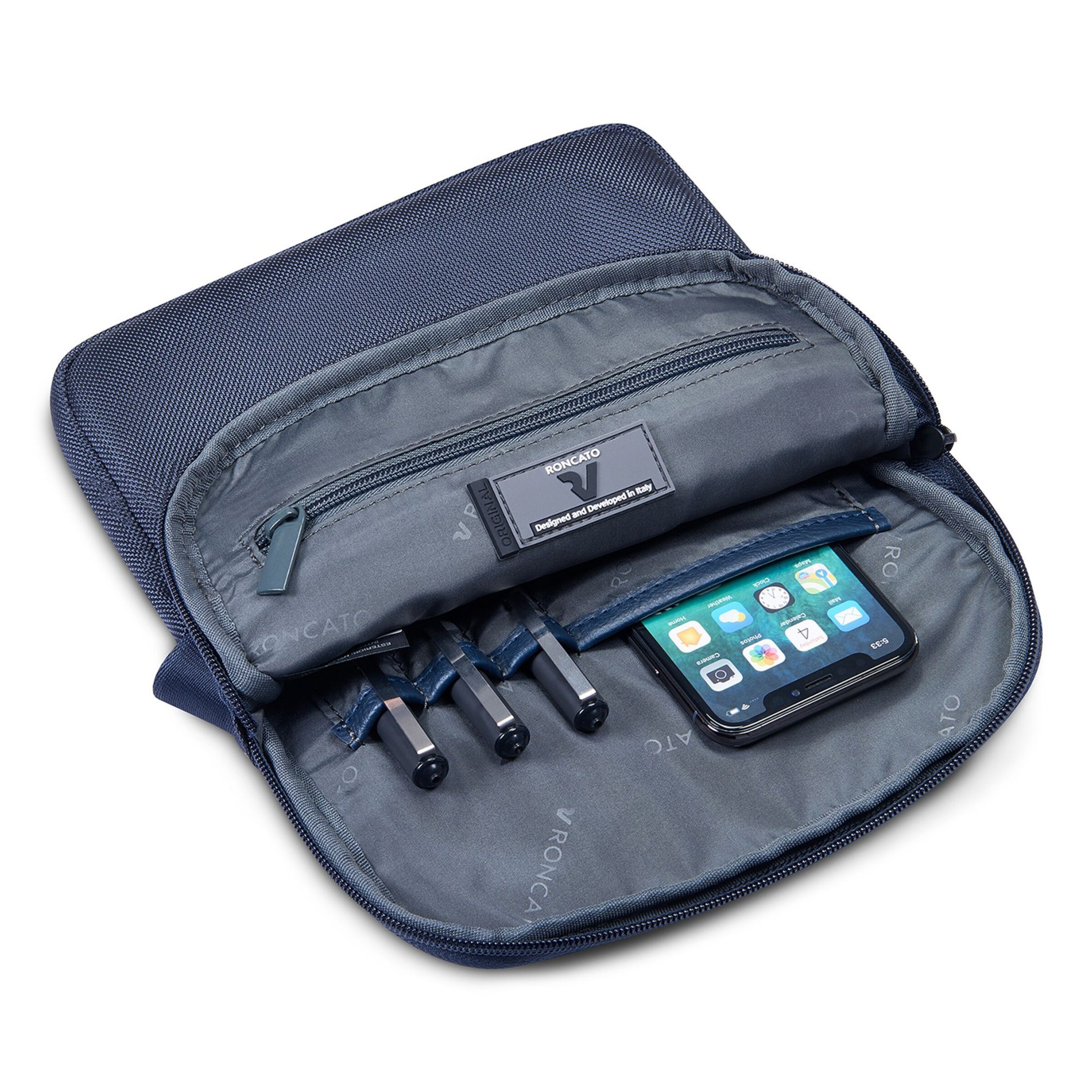 Roncato Umhängetasche 'Panama' in Blau