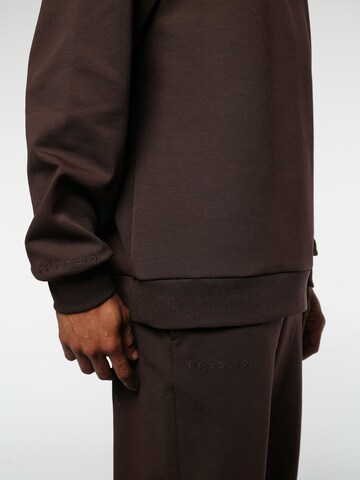 Eoselio Regular Broek 'Blend' in Bruin