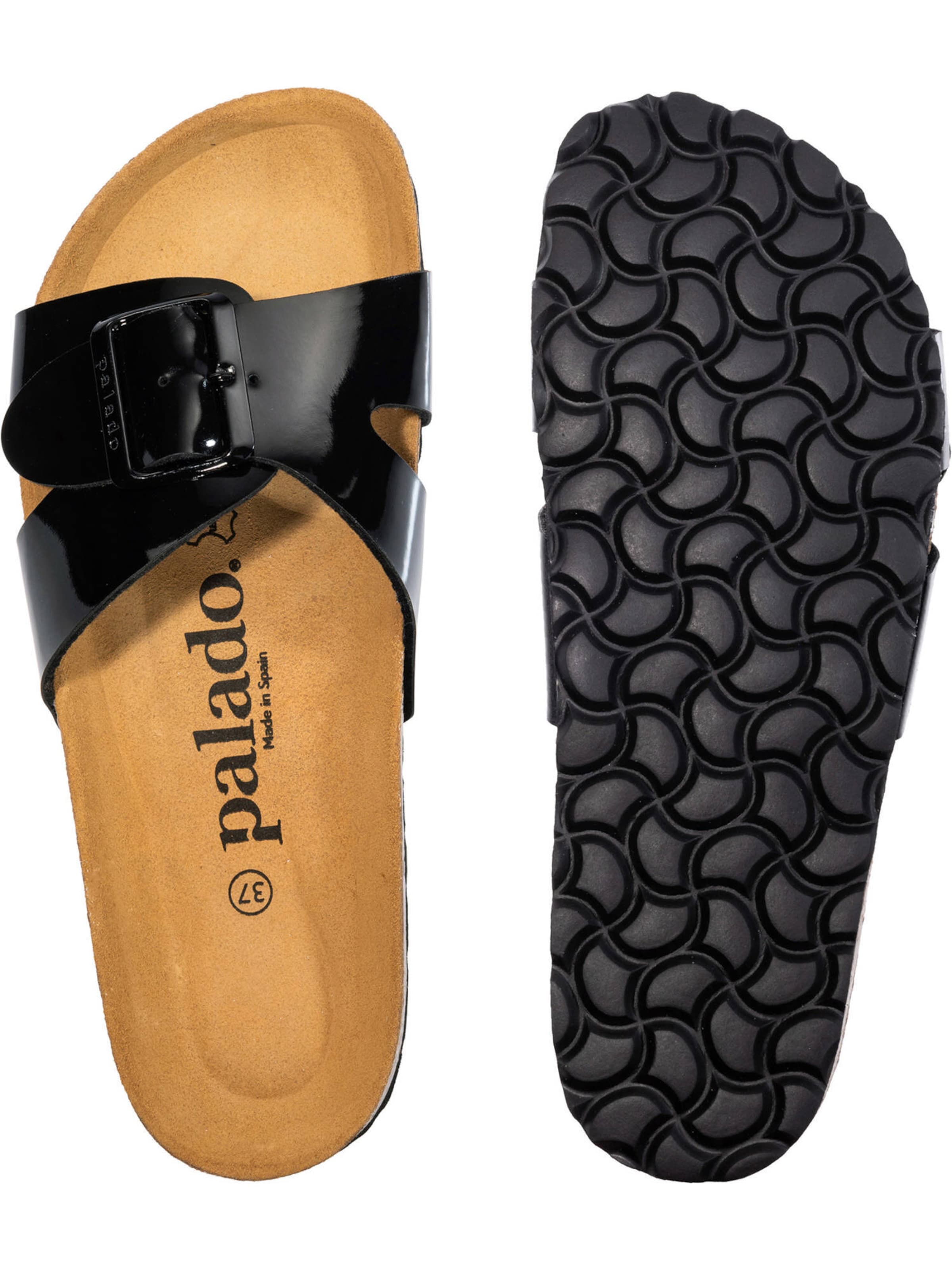 Zoccoletto 'Tinos' di Palado in nero